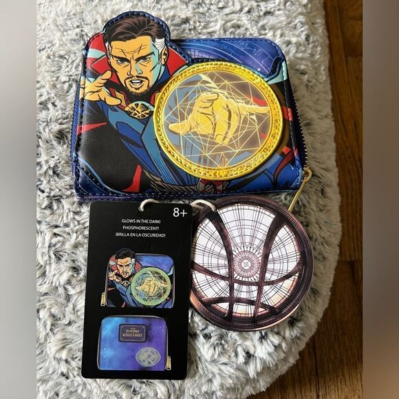 Loungefly Marvel Doctor Strange Ziparound Wallet - Picture 1 of 8